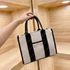 Women Handbag Hardware Tote Bag Strap Cotton Canvas Totes Bags Large Small Designer Handbags Designers Shoulder Crossbody Purses P233T