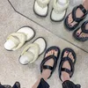 Tofflor Sommarskor Mjukt kudde Slides Utomhus Inomhus Kvinnor Tjockbotten Plattform Sea Flip-Flop Thong Sandaler