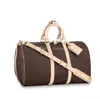 Real Leather Duffle 50 55cm Luggage Handbags Shoulder Bags Handbag Tote duffel Men Purses Mens Clutch bag284C