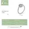925 Sterling zilveren Tree of Life Hanger Ringen voor Vrouwen Geplateerde Platinum Sieraden Wedding Finger Ring SCR667 210512
