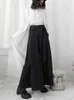 Yamamoto Black Halter, Hepburn, маленькое черное платье, нерегулярное, нишевое дизайн, тонкий, A-Line 210915