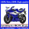 Bodywork OEM For MV Agusta F4 R312 750S 750 1000 CC R S 1000CC 2005 2006 Body 6No.82 MA MV F4 312 1078 S 05-06 Cowling 312R 750R Blue white hot 1000R 05 06 Fairing Kit