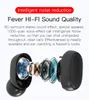 Wireless Bluetooth 5.0 Earphones Gaming Headsets Led Display Stereo Sport Ipx5 Waterproof Headphones Case With Microphone 256K Tws E6S