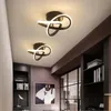 벽 램프 계단을위한 현대적인 LED 조명 로프트 통로 복도 부엌 거실 실내 집을 아크 형태의 간단한 장식 비품