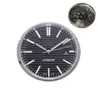 Męskie automatyczne zegarki mechaniczne klasyczny styl 42 mm pełny pasek ze stali nierdzewnej najwyższej jakości zegarek na rękę Sapphire Super Luminous Caijiamin