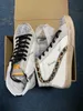 Zapatos casuales de marca de lujo Midstar Sparkles Camo Zebra White Skin Leather And Suede Sneakers Hombres Mujeres Do-old Dirty Leopard Slide
