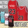 23 Michael Scottie Dennis Pippen Rodman 저지 농구 후퇴 11 DeMar Zach DeRozan LaVine Jerseys Lonzo Derrick Ball Rose