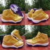 New Color 11 XI WMNS 11s Gold Purple Scarpe da pallacanestro da uomo di alta qualità Jumpman 24 Scarpe da ginnastica sportive Sneakers des Chaussures Taglia 13