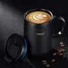 Vendita Pinkah Coffee Thermo Mug 350ml 0ml Office Vacuum Flasks Home Thermos Cup con manico isolato come regalo 211109