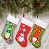 Kerstversiering Gebreide Rudolph Stocking Kinderen Holiday Gift Candy Snacks Verpakking Tas Thuis Winkelcentrum Decoratie