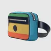 Mens Fashion Multicolor Belt Bag Women Waist Bags Casual Zipper Chest Fanny Pack Men Bumbag Crossbody