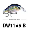 Betar lockar fiske sport utomhusmini blight målade fyrkantiga crankbaits 10colors 52 cm 85g grunt dykning långsamt stiger wobb31070202020