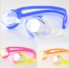 Gafas de natación antivaho impermeables de alta definición para niños, gafas protectoras de buceo con tapones para los oídos, gafas de natación, gafas de silicona, accesorio para piscina