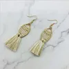 Mermaid Tassel Earrings Household Sundries Super Fairy Handmade Earring Beach Bohemia Seaside Fashion Accessories Ear Loop For Women Jewelry B7740