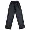 Mode fermeture éclair noir PU pantalon femmes taille haute Streetwear cuir pantalon droit décontracté dame crayon 210521