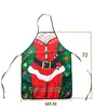 Julförkläde Sexig Santa Clause Förkläde Polyester Kök Förkläde God jul Party Supplies Xmas Decor RRD8587