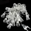 Utomhus Jingle Bells Fairy Led String Light 4m 20 Leds Festoon Garland Dekoration för julgran Nyårslampor