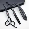 Polegada JP 440C Profissional Cabeleireiro Scissors Salon Barberhaircut Cutting Tesouras Desbaste Barbearia Definir Cabelo