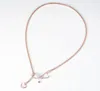 Mode Medische Sieraden Alloy I Love You Heart Hanger Ketting Stethoscope Ketting voor Verpleegkundige Arts Sieraden Gift Wholesale DHL Snelle Schip