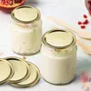 Mason Jar Lids 100% подходит для мяча Kerr JARS Продуктовый материал Сплит-Тип металлический рот опорные крышки BPA Бесплатные герметичные утечки