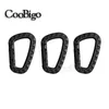 Outdoor Gadgets 1set Tac Link Dring Clip Quick Carabiner For Camping Tactical Backpack Tool Keychain5940096