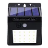 Household Sundries Smart Outdoor Waterproof Garden Lights People Walking Light Off Human Body Induction 100LED Solar Small Wall Light XG0154