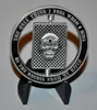 Snipe One Kill Skull Spinner Military Challenge Coin01234846459