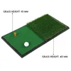 60x30cm Golf Mats Swing Practice Hitting Nylon Grass Rubber Ball Tee Outdoor Fairway Rough Turf Accessory Heavy Duty Base Training Aid Game Portable Backyard Garage