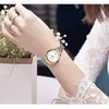 Montres-bracelets Sunkta Mode Frauen Uhren Rose Gold Blanc Damen Armband Kreative Wasserdicht Quarz Für + Box