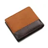 Moda erkek cüzdan tasarımcı erkekler gerçek deri şort çanta kartı sahipleri bayanlar için en kaliteli online satış
