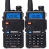 1u 2ピースBaofeng BF-UV5RハムラジオポータブルトランシーバートイレPofung UV-5R 5W VHF / UHFデュアルバンド双方向UV 5R CB 210817