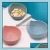 Autre Jardin Accueil Gardeby Cuillère Maternelle Alimentation du nourrisson Couverts Ventouse Complément alimentaire Preuve Sile Bowl Set Hwe6081 Drop Delivery 2