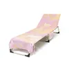 Nouvelle chaise de plage Chaises de colorant Couverture Couverture Absorbant et Séchage rapide Plages Plages Piscine Lounge Style Ewe7572