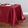 22 색 145 * 320cm 테이블 헝겊 순수한 컬러 테이블 덮개 연회 결혼식 파티 장식 옷 장식