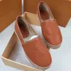 Luxury Designer Casual Shoes Superior Quality Boutique Noble Classic vintage Genuine Leather Grass weaving rattan sole shoe size 34-42 With box