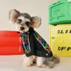 Denim Pets Jacket Shirt Clothes Sequins Design Dog Coat Sweatshirt Apparel Schnauzer Corgi Teddy Puppy Costume4137289