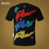 PLEIN BEAR T SHIRT Mens 디자이너 티셔츠 브랜드 의류 라인 석 해골 남성 티셔츠 클래식 고품질 힙합 Streetwear Tshirt 캐주얼 탑 티즈 PB 11372