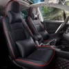 Anpassad fit Full Set Car Seat Covers för Toyota RAV4-modeller med vattentät icke-halkfri antifouling Leatherette Auto Interior Styling