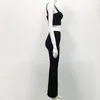 Women's Jumpsuits & Rompers Deavogy 2021 Women Sexy Bodycon Sleeveless Two Pieces Strap Backless Evening Party Bandage