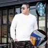 Autumn Sweatshirt Men Clothing Long Sleeve Oversized White Black Red Spring Mens Plus Size 6XL 7XL 8XL 9XL Loose Pullover Tops 210813