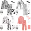 Dames Pyjama Set Zachte Pyjama Plus Size Kleding Homewear Spring Nachtkleding 2 stuk Slaaphema Home Wear 210830