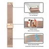 Watch Bands Rostfritt stål Milanese Loop Quick Release Wrist Rem för Nokia Weatings HR 36mm 40mm Watchband