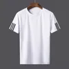 T-shirt da corsa Estate Uomo Fitness Sport Top Abbigliamento sportivo Abbigliamento da calcio Jogging Palestra Asciugatura rapida Traspirante