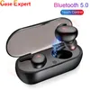 Y30 TWS Kablosuz Bluetooth 5.0 Kulaklık Gürültü Iptal Kulaklık HIFI 3D Stereo Ses Müzik Kulak Kulakiçi Android IOS için Kulakiçi