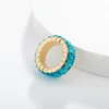 Модный сплав многоцветное бриллиантовое кольцо для женщин подруга личности геометрические ювелирные изделия свадебный подарок