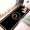 Lyxigt vardagsrumsmattor Designer Brev G Dekorera matta Luxurys Designers Mjuka Carpets Fashion Bedroom Carpet Husold Golv D2110085Z