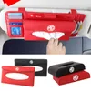 Car Tissue Box Towel Sets Sun Visor for MG 550 42 6 ZT 7 3 ZR RX5 ZS 350 HS TF 5 GS GT Morris Garages Auto Interior Assessoires