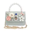2021 Mini Digner Blume Perle Perle Strand Tasche Handtaschen Frauen Luxus Handtasche Frauen Tasche Umhängetasche