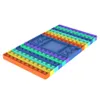 Fidget Toys Rainbowウェルカスタイルボードボードファミリーワンパズルゲームフィイギット感覚自閉症特別財政不安ストレスリリーバー