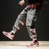 M-5XL Heren Lading Broek Harajuku Side Pocket Harem Hip Hop Dance Comfortabele Plus Size 2021 Casual Men1